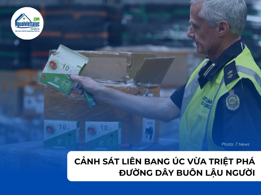 Úc triệt phá đường dây buôn lậu người, thu giữ 300.000 AUD và 10.000 vape